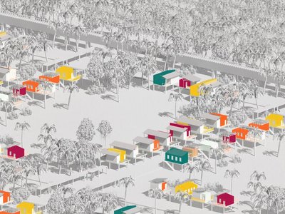 LABAK: Bamboo-Concrete Stilts That Keep Flood-Prone Communities Above Water