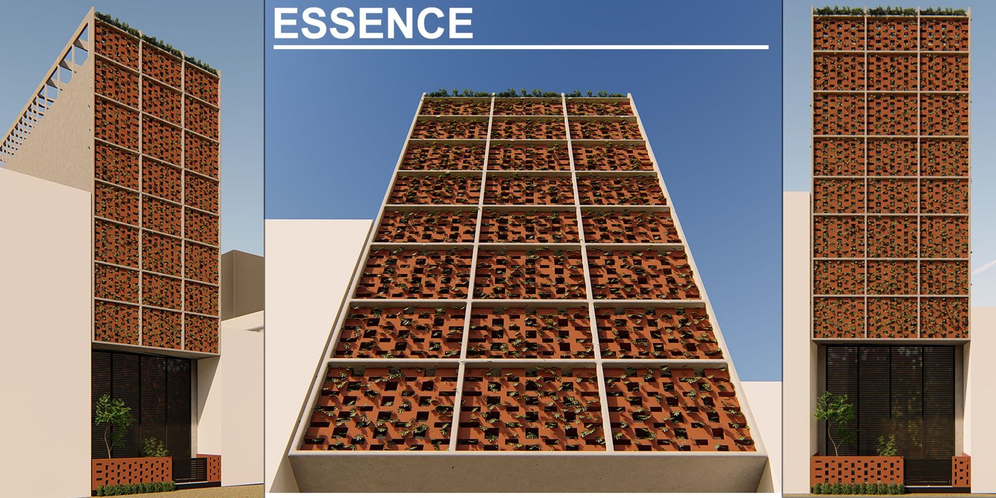 Essence: A Sustainable Housing Solution for Urban Space Crunch