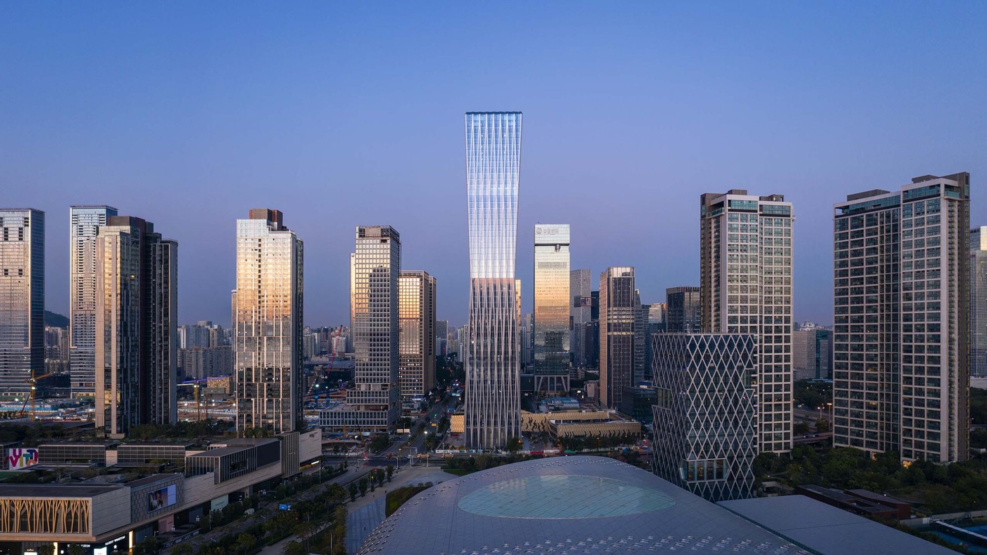 Shenzhen Capital Plaza by CCDI GROUP 21 Design Studio