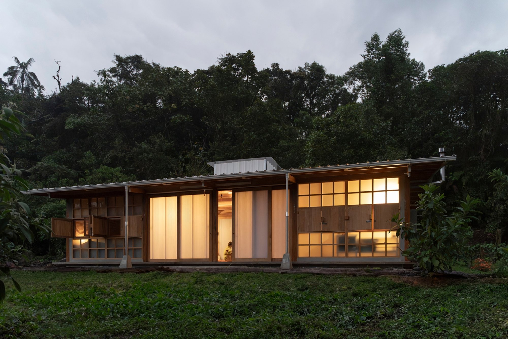 Soul House: Sustainable Wooden House in Ecuador’s Mindo Valley by Idem