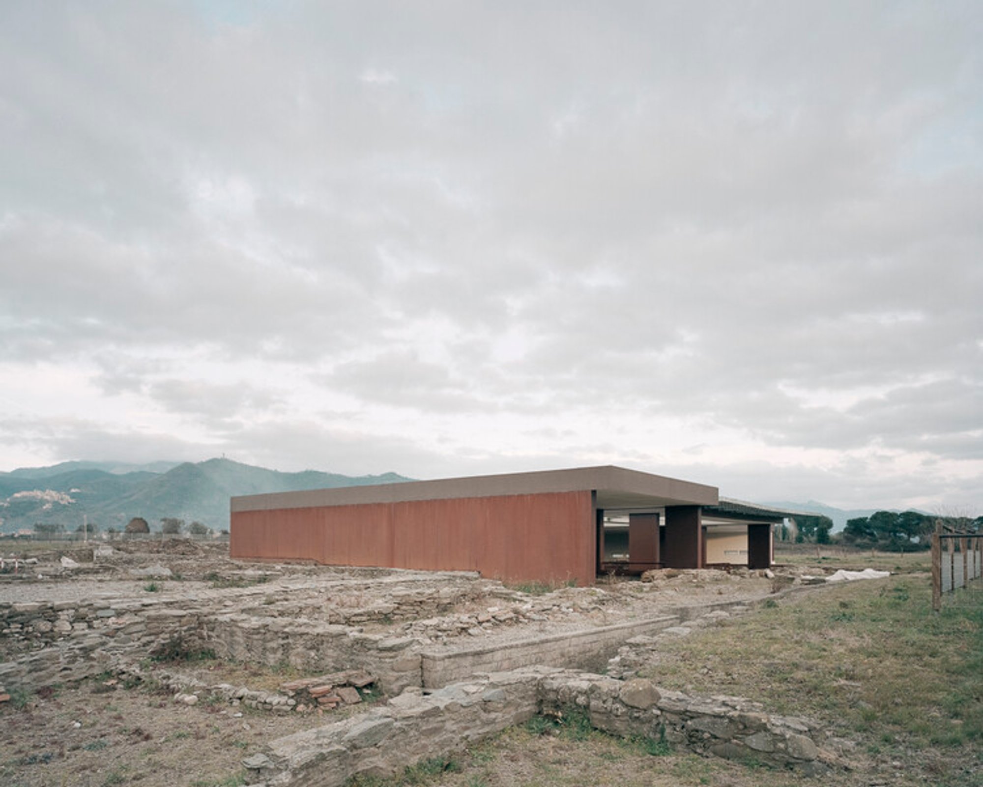 Domus Affreschi Archaeological Building Cover by LDArchitects