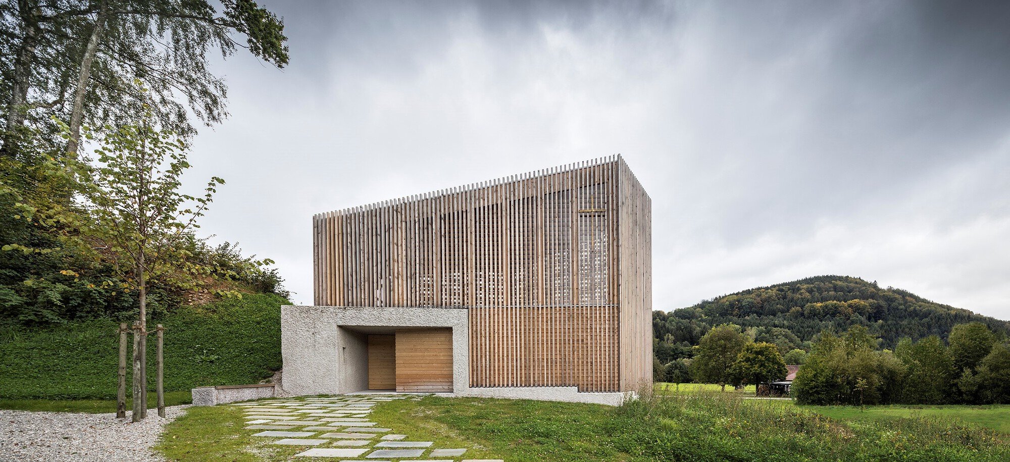 Resurrection Chapel by LP architektur: A Minimalist Sacred Space in Austria