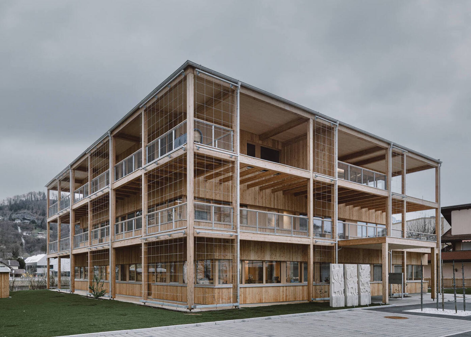 District Chamber of Farmers by LP architektur – Sustainable Timber Architecture in Hallein, Austria