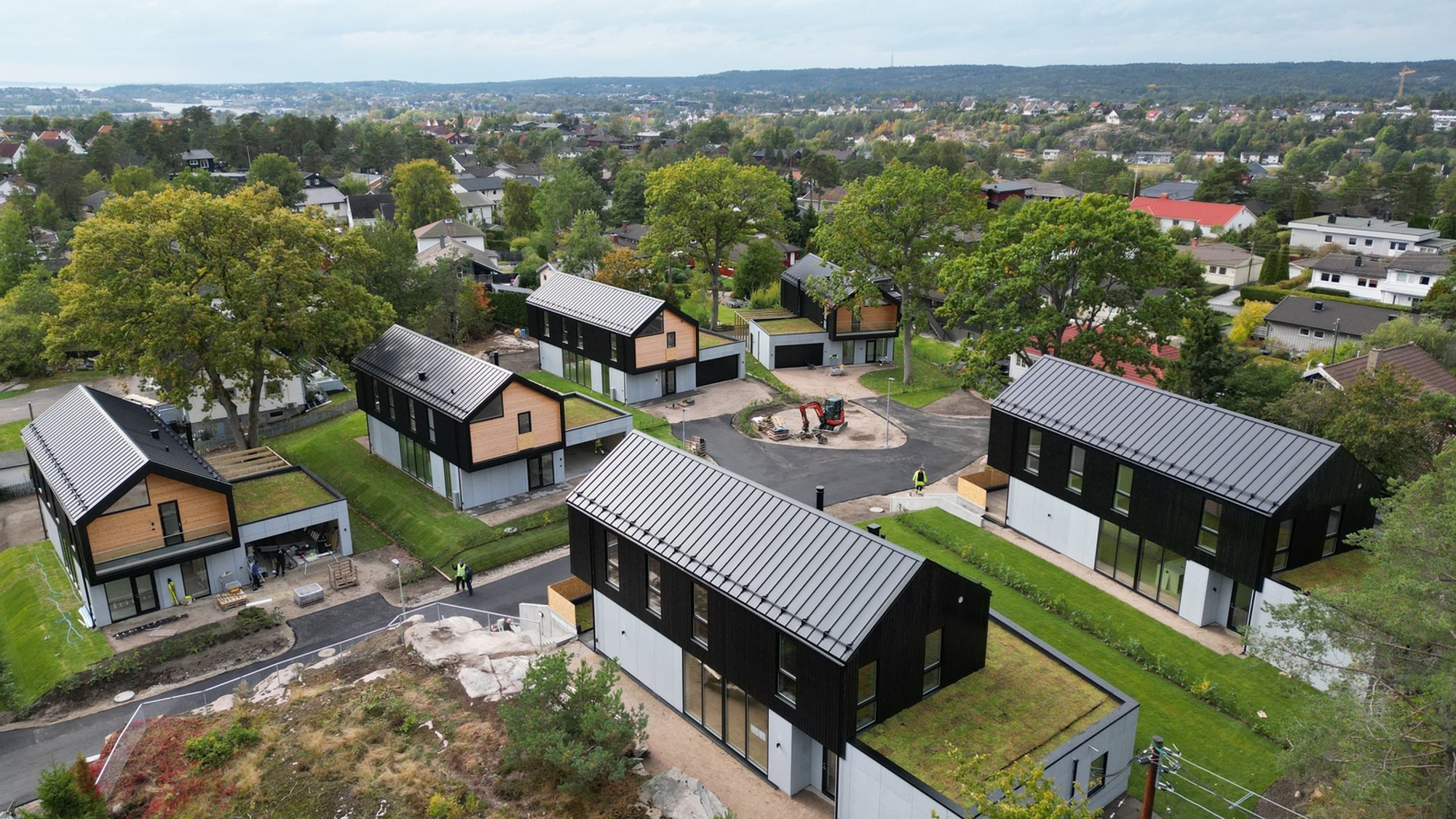 Oredalstunet – 7 Villas by LINE SOLGAARD ARKITEKTER
