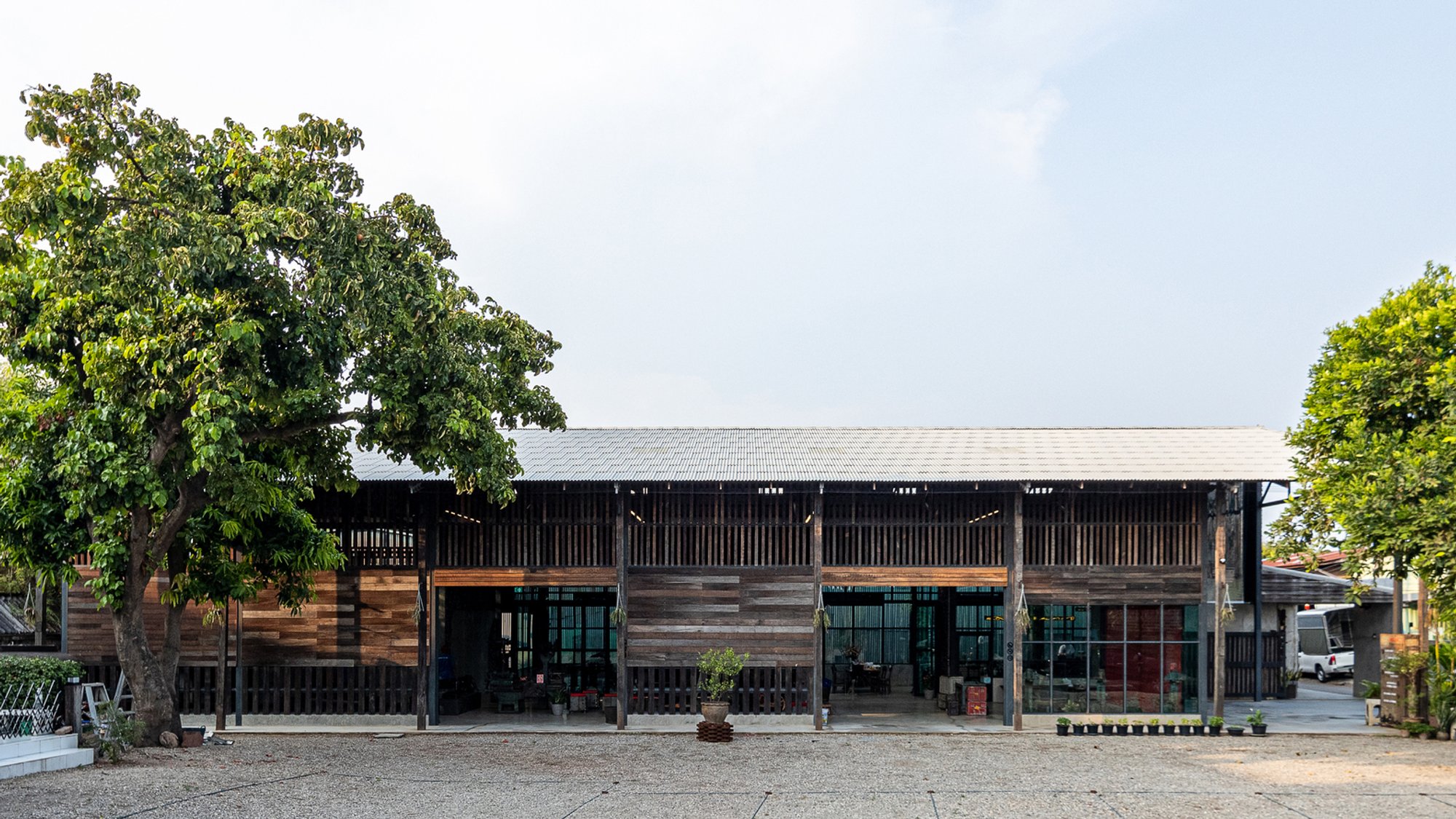 Weng’s Factory Co-Working Space: Adaptive Reuse of a Historic Wooden Lathe Workshop in Chom Thong, Thailand