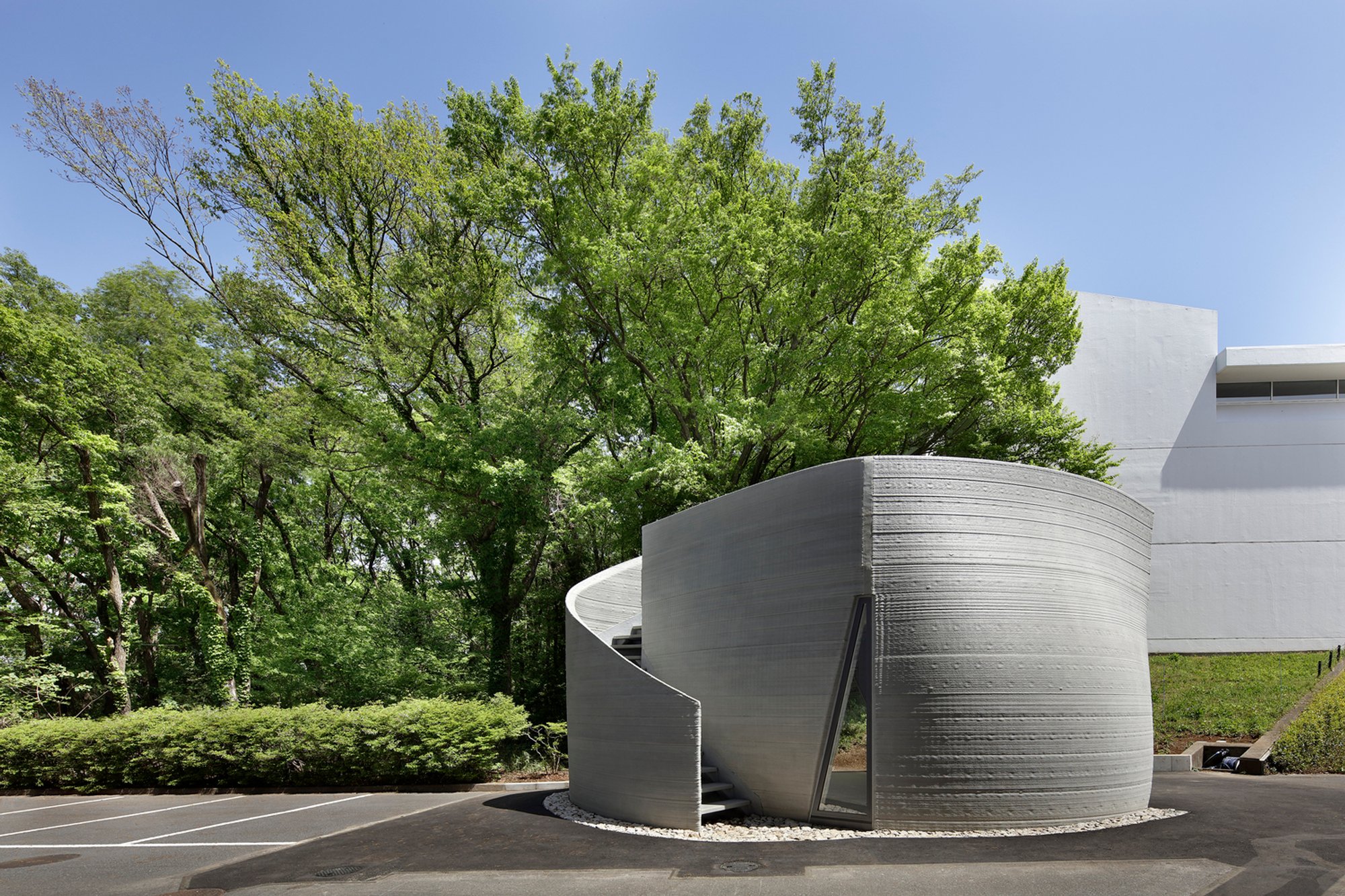 3dpod Pavilion by Obayashi: Japan’s First 3D-Printed, Earthquake-Resistant Building