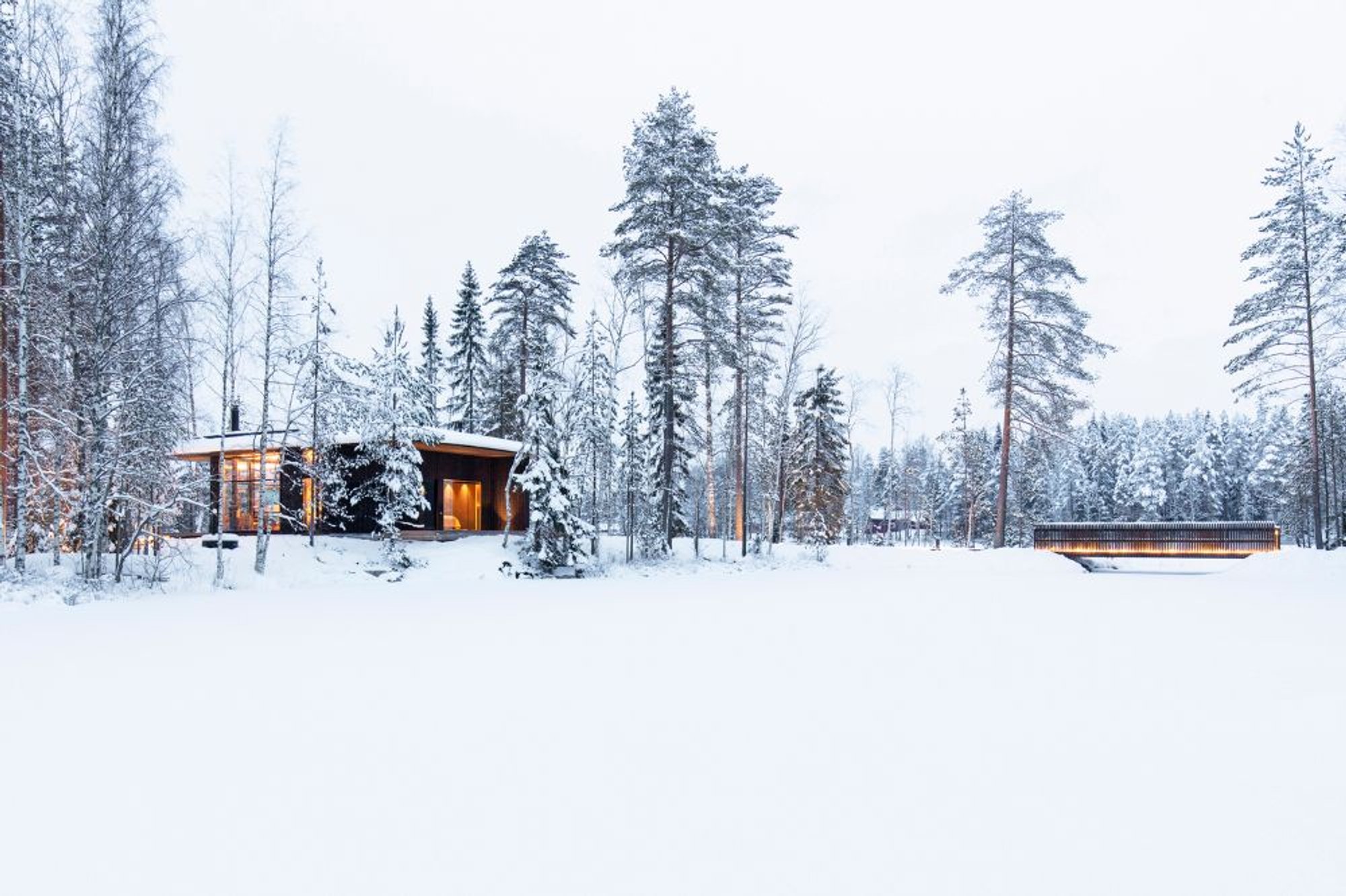 Villa K by Saukkonen + Partners – A Modern Lakeside Retreat in Finland