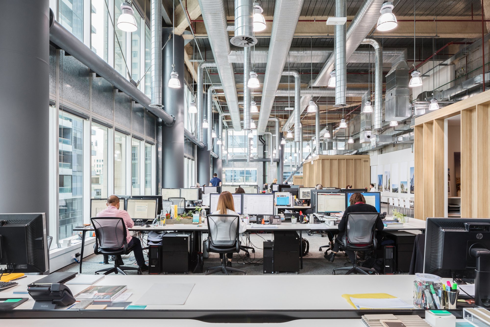 Crone Office 680 George Street by Crone Architects: A Creative “Warehouse in the Sky”