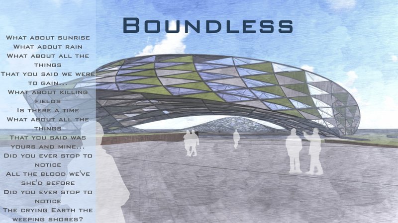 Visualizing the integration of green and building zones through Möbius geometry.