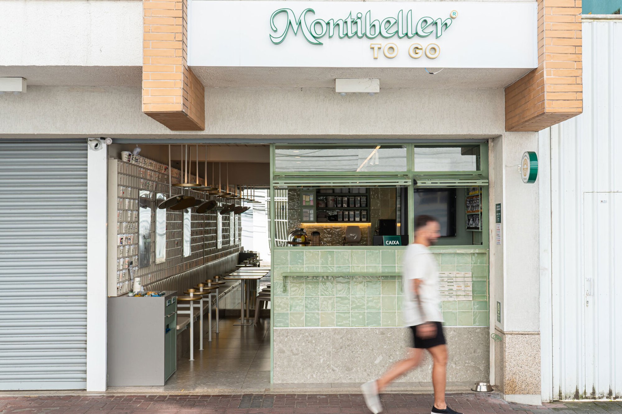 Montibeller Coffee Shop by Térreo Arquitetos – Compact Design with Urban Charm in Itajaí, Brazil