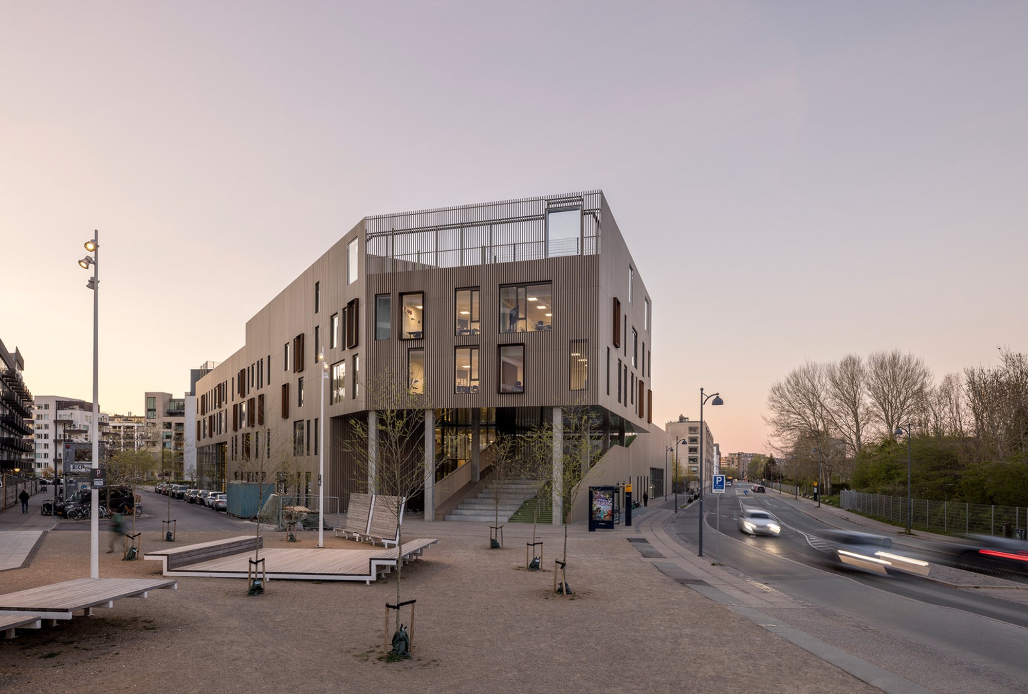 The School on Islands Brygge by C.F. Møller