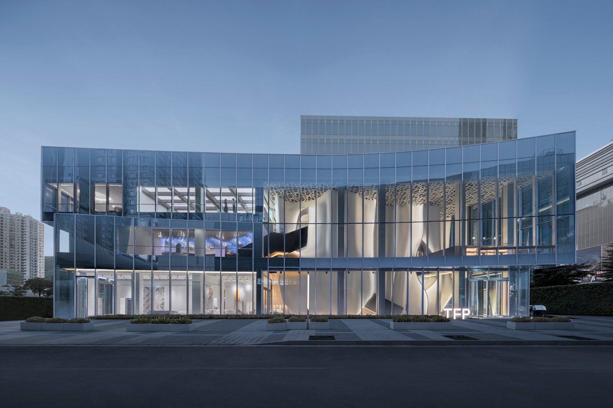 The Veil City Lounge in Shenzhen by Groundwork Architects & Associates