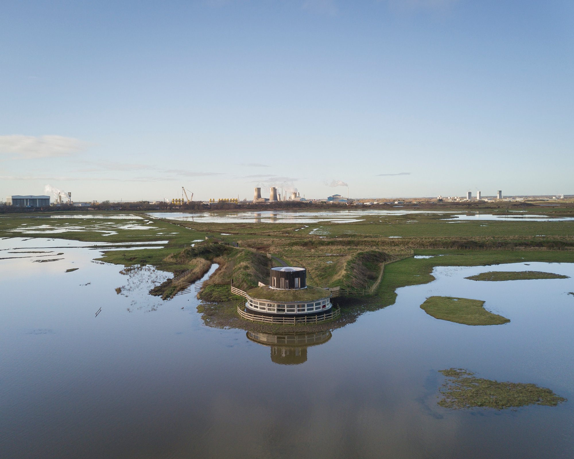 Saltholme Pools Bird Hide by Child Graddon Lewis