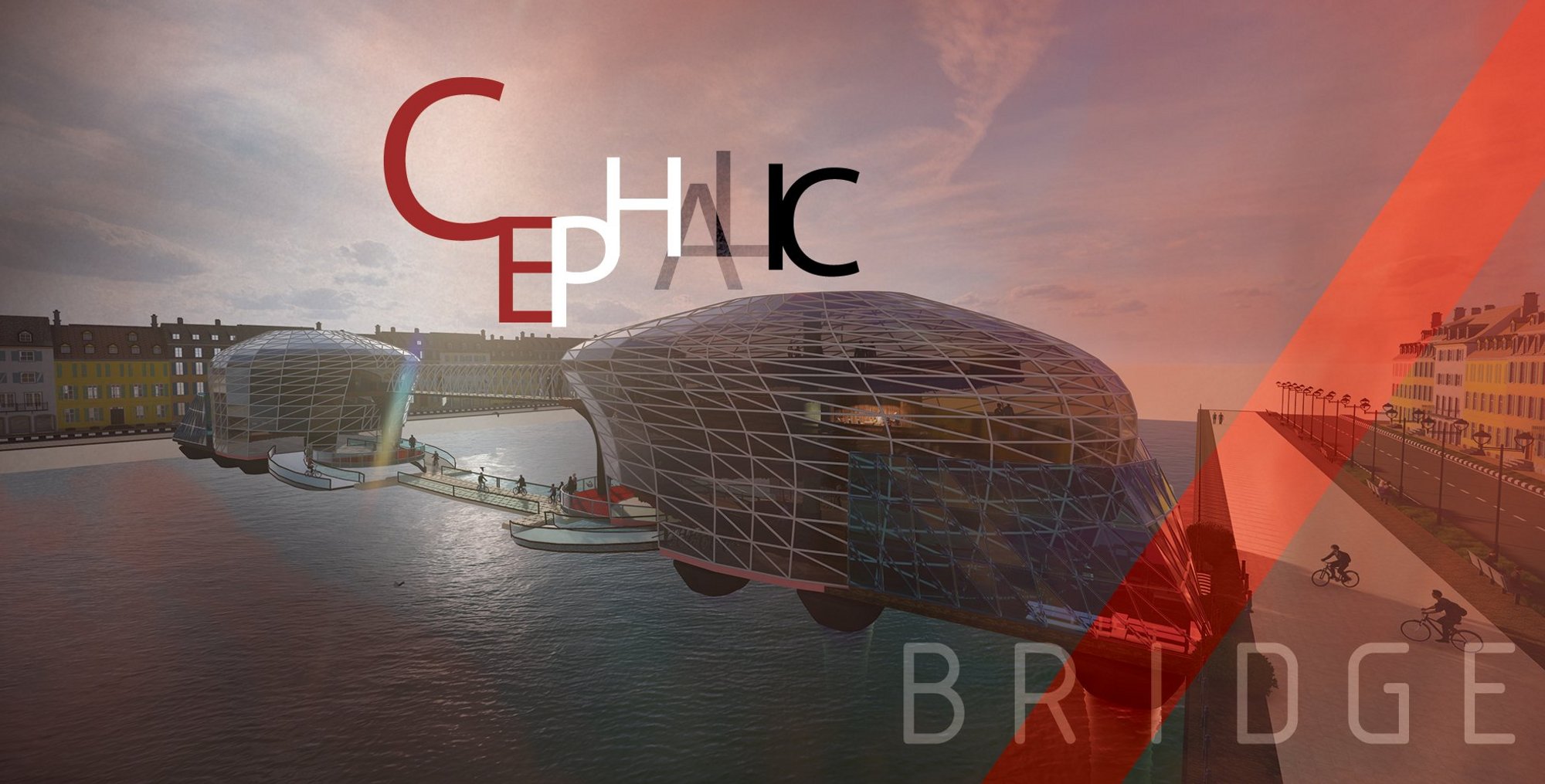 Cephalic Bridge: A Parametric Bridge Architecture Landmark in Copenhagen