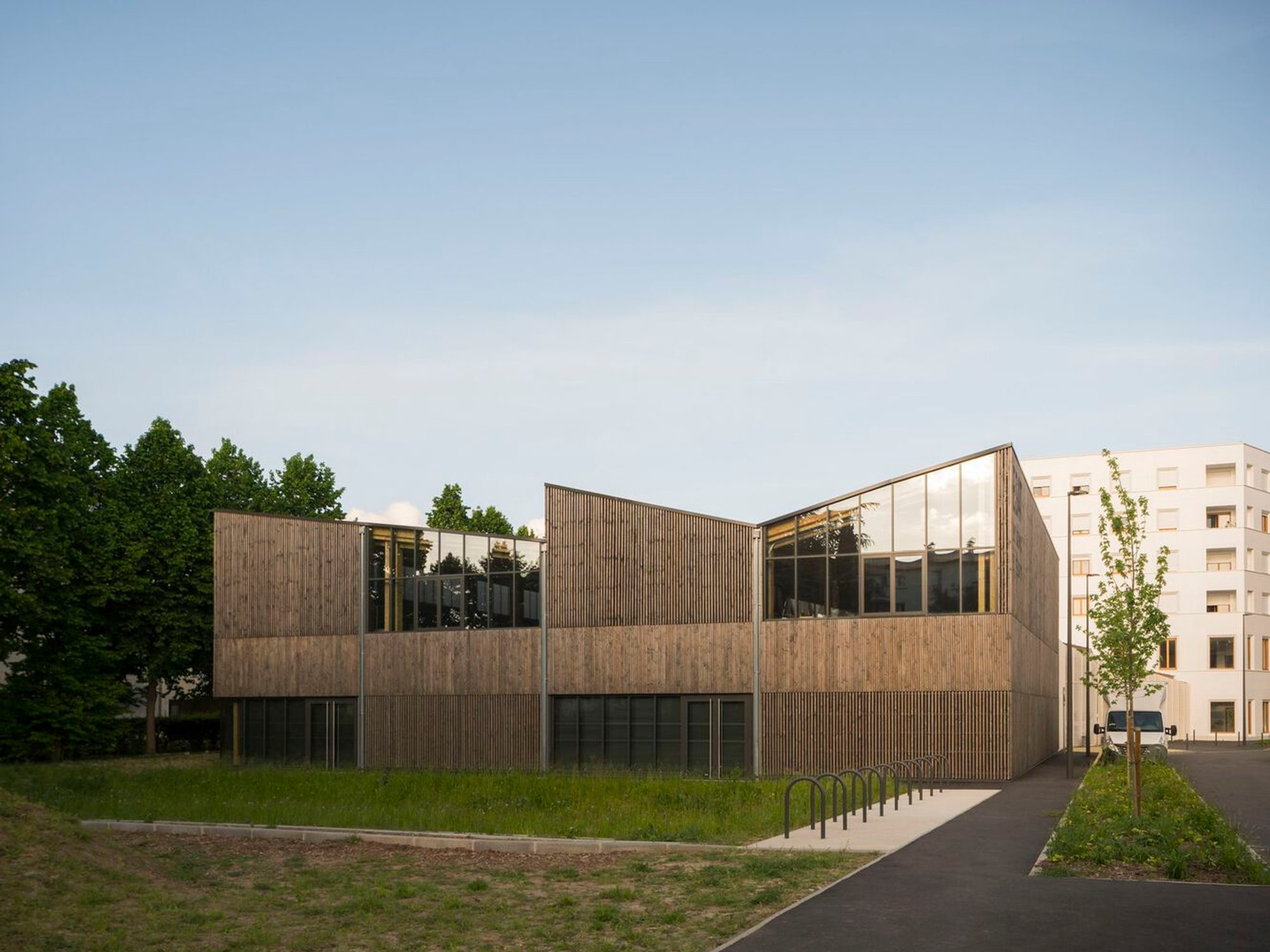 Inclusive Wood Architecture in Villejuif: Lozaits-Seguin ESAT by DREAM