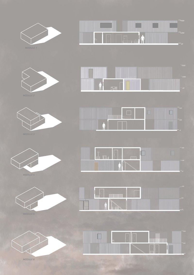 Waterfront perspective highlighting climate-responsive massing and the settlement’s relationship to landscape.