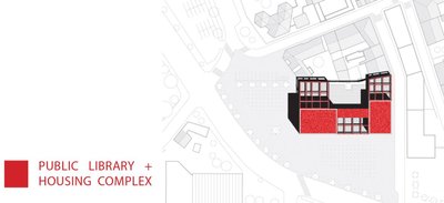 Public Library and Housing Complex, Saint-Étienne, France