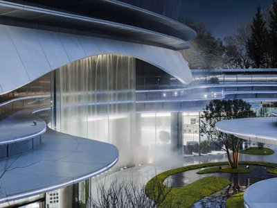 CIFI Sales Center Park Mansion: Harmonizing Architecture with Nature