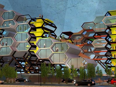 Micro Housing Architecture: Plug-In Housing for Dense Urban Living