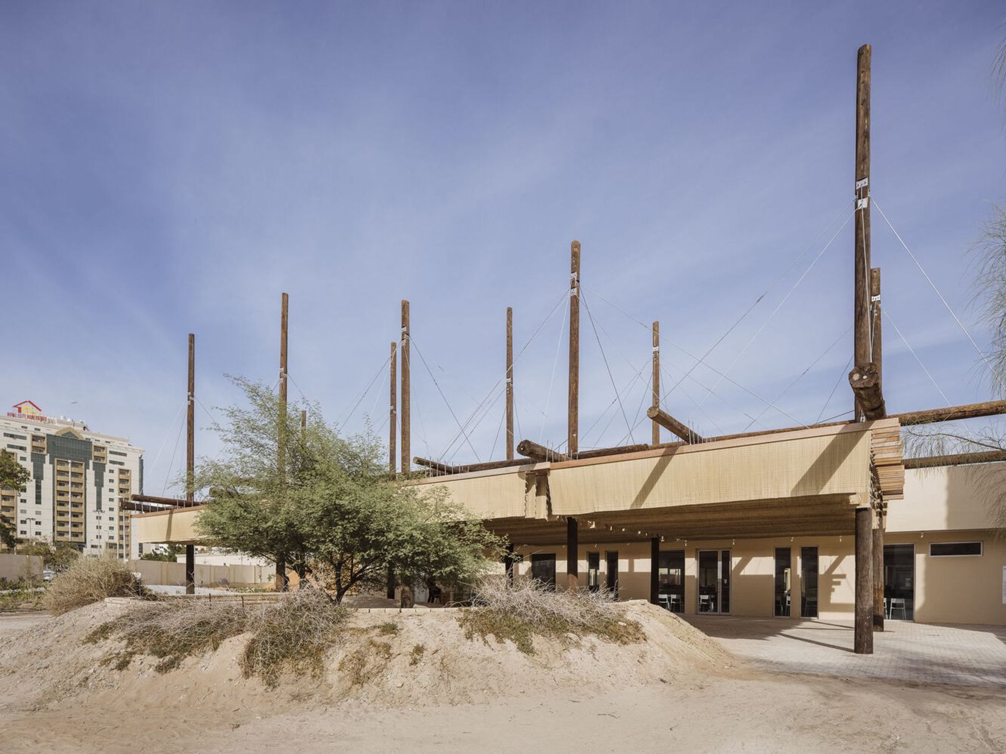 Raw Threshold Pavilion by Al Borde, Sharjah