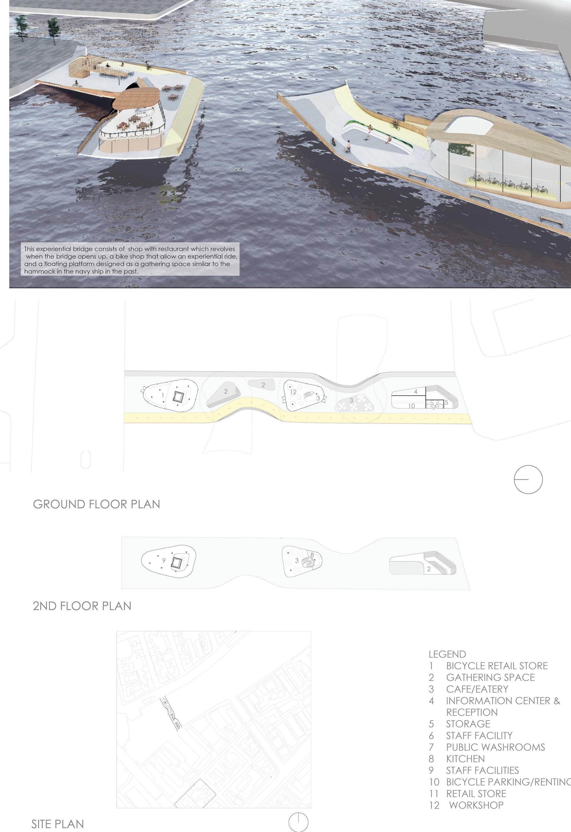Sustainable Pedestrian Bridge Design: The Experiential Bridge by Khor Wanxuan