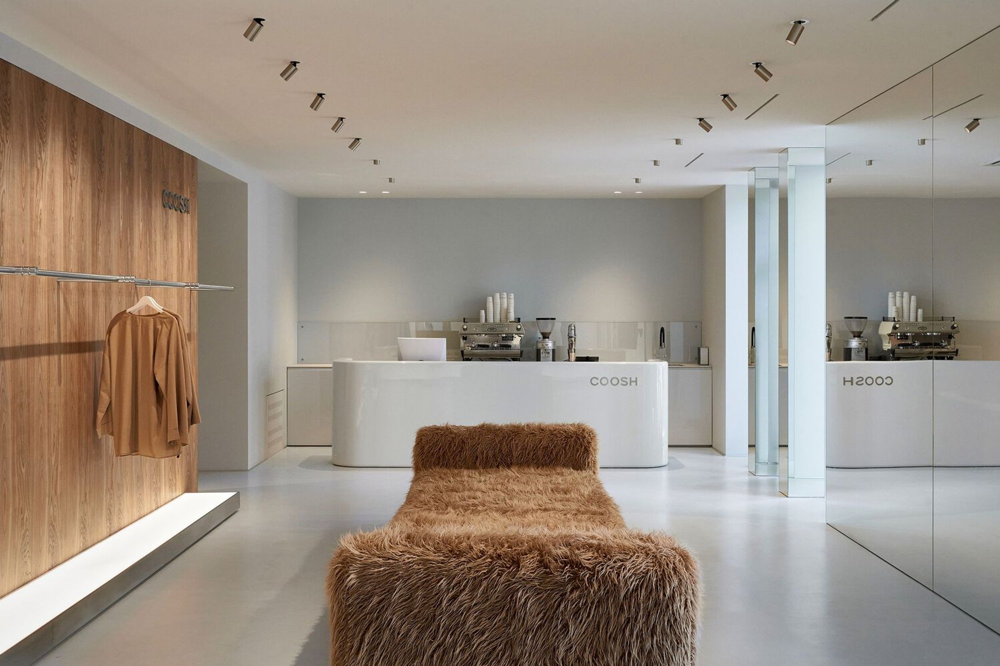 COOSH Boutique Store by Sivak+Partners Studio: Reinterpreting Scandinavian Minimalism Through Warm Materiality