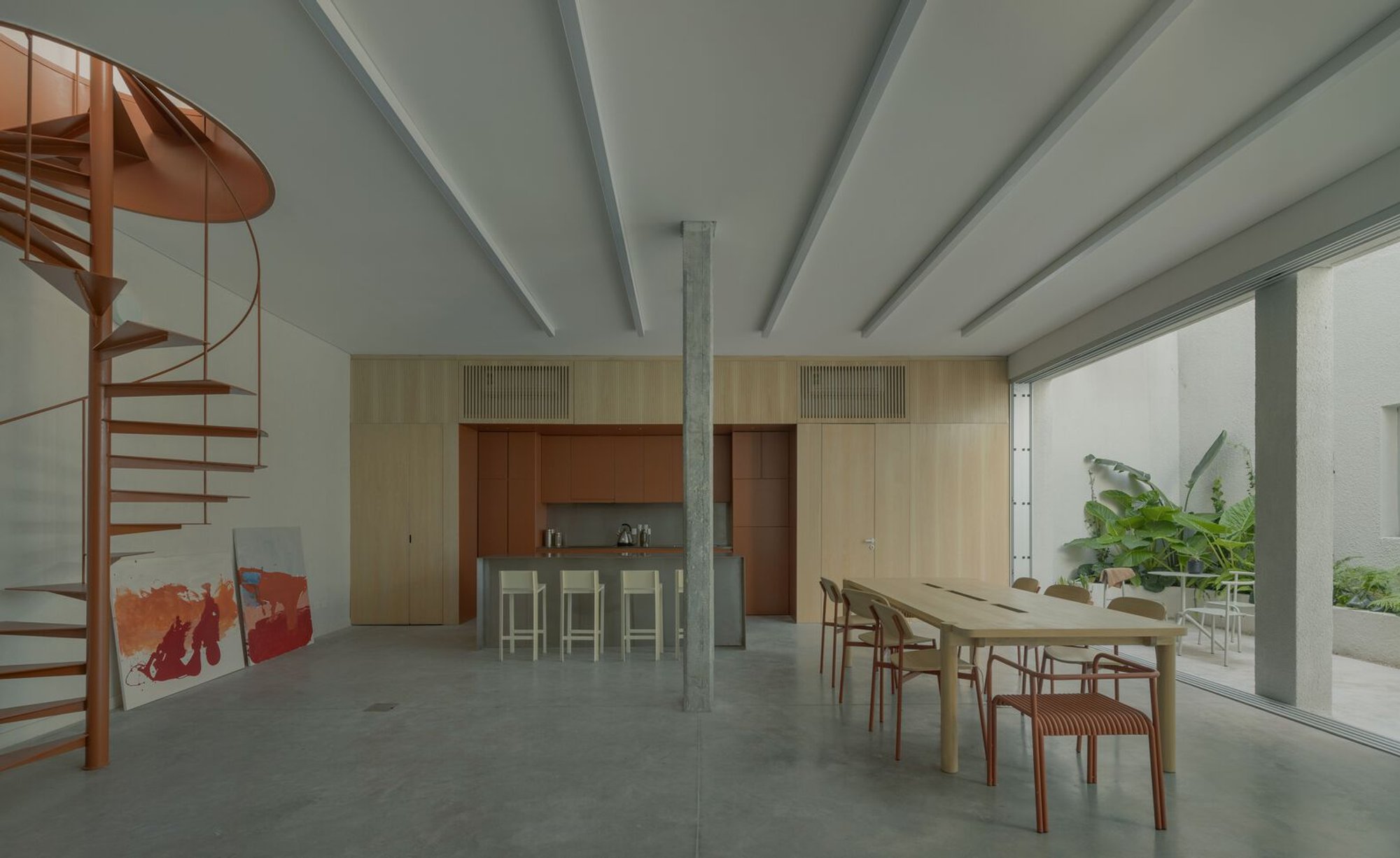 Space B: Adaptive Warehouse Redevelopment in Buenos Aires