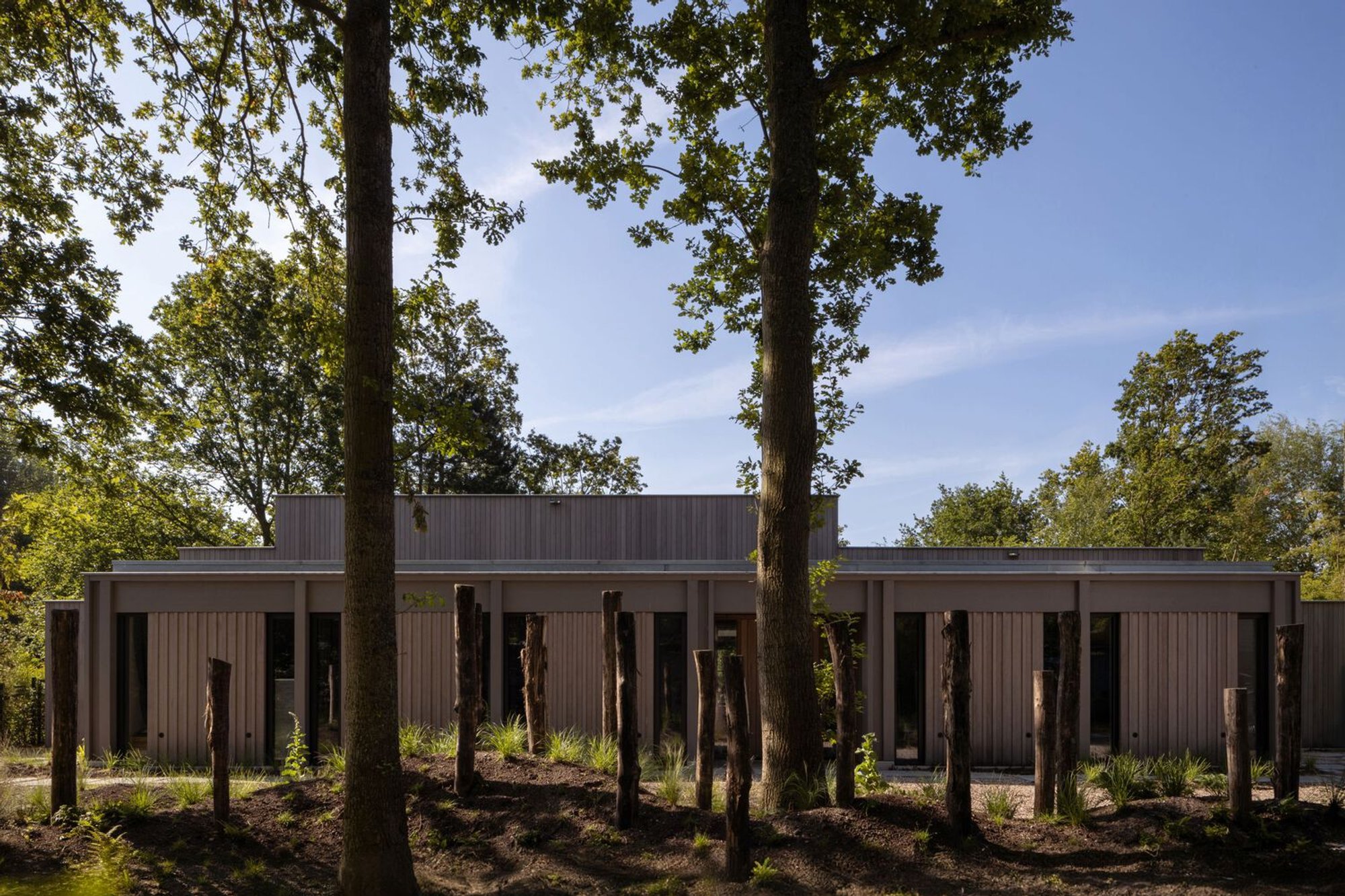 The Volume House: A Modular Holiday Retreat by VLOT Architecten