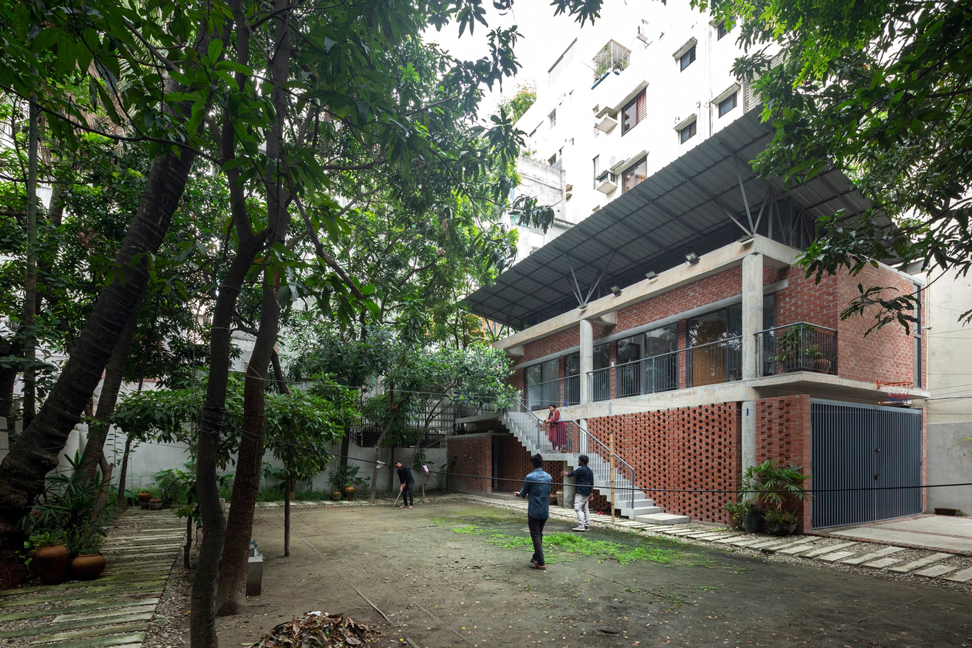 A Pavilion of Rain by Sthapotik: A Biophilic Oasis in Dhaka