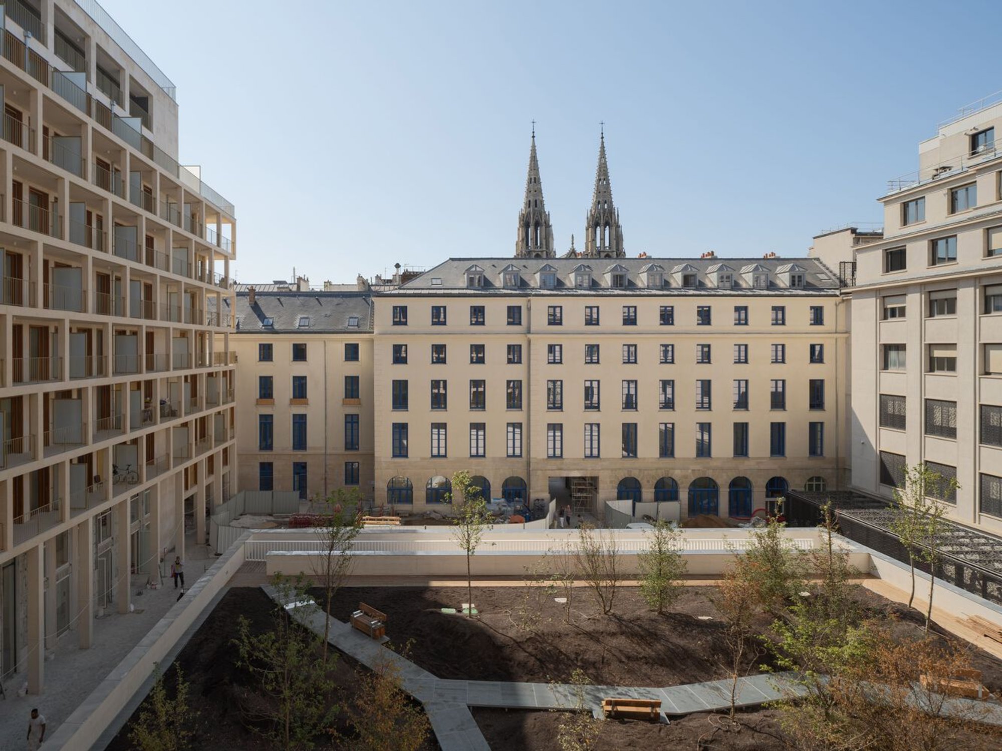 Îlot Saint-Germain: Transforming Historic Parisian Offices into Vibrant Social Housing
