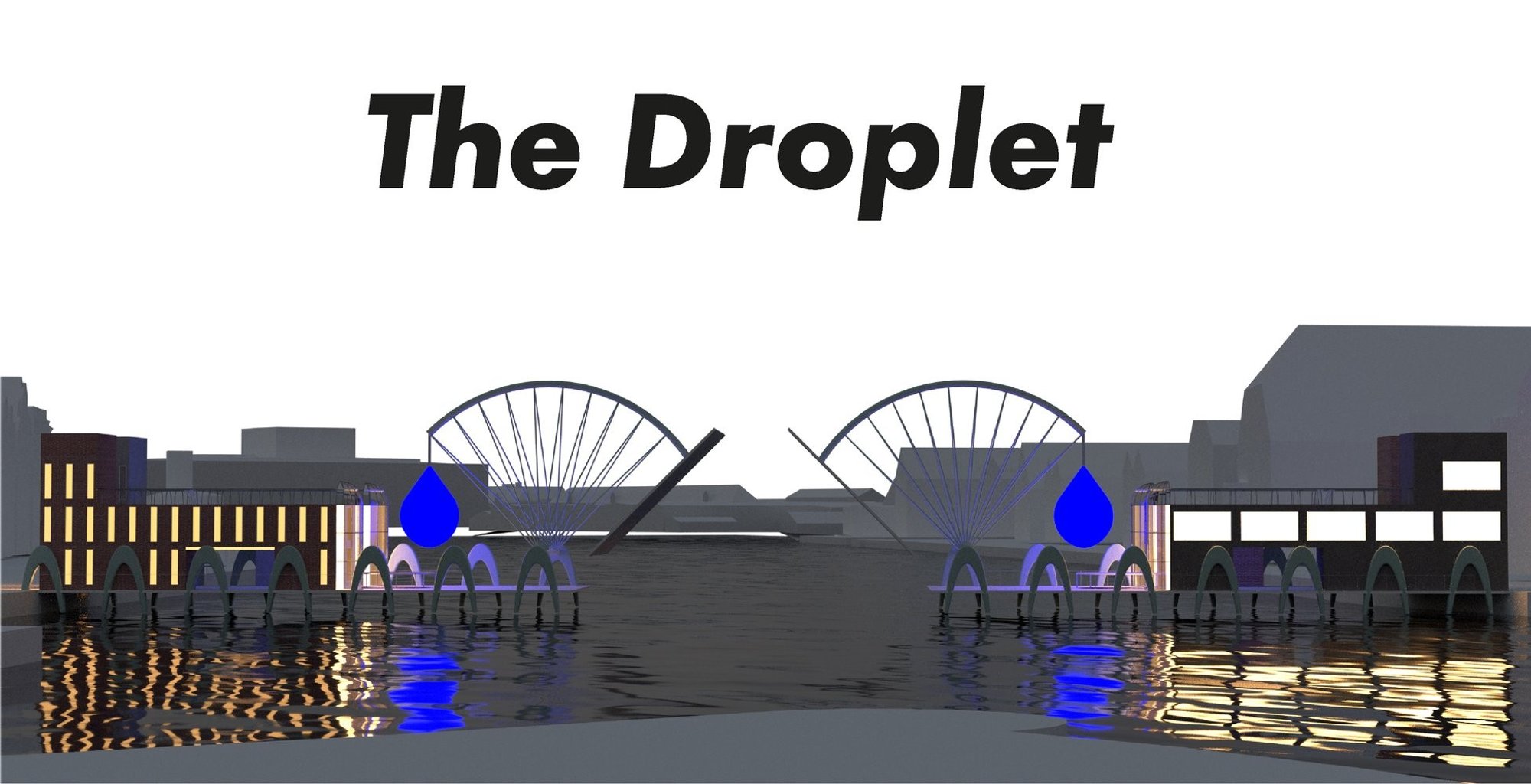 The Droplet: A Landmark in Sustainable Urban Bridge Architecture