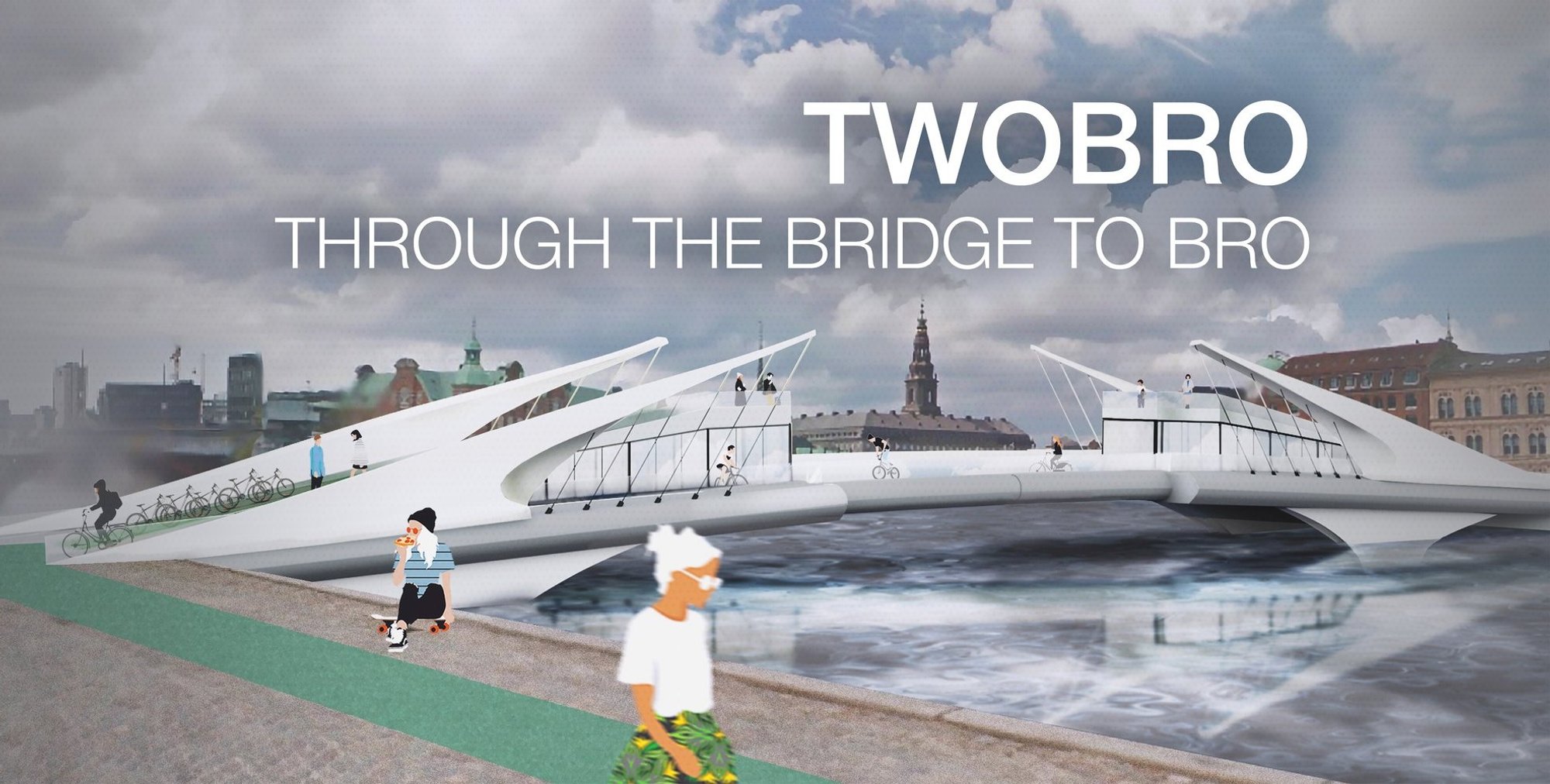 Twobro Sustainable Urban Bridge Architecture