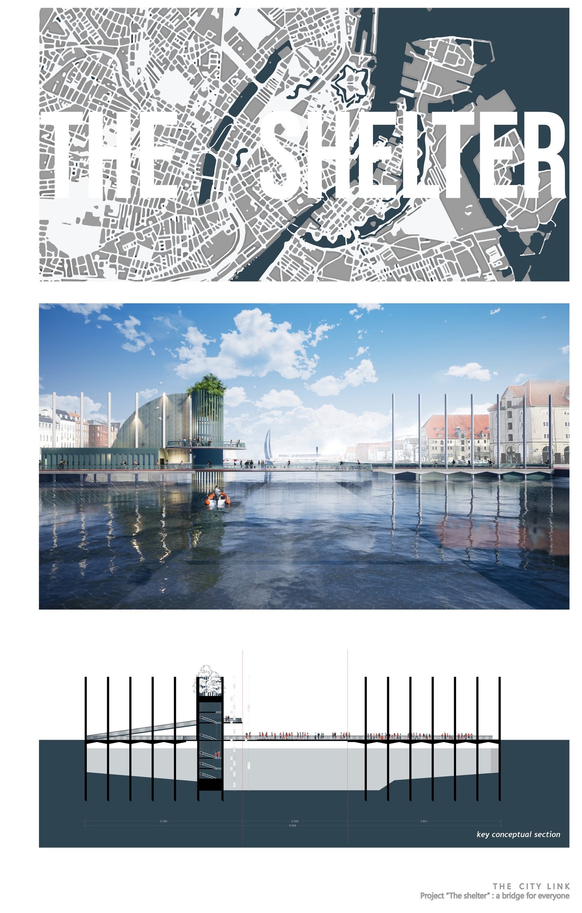 The Shelter Bridge in Copenhagen