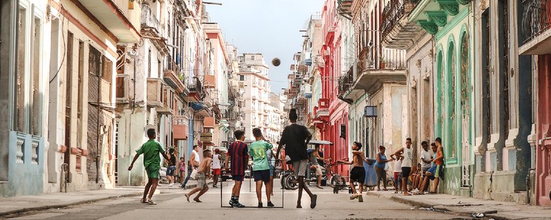 Everyday life on Calle Perseverancia, where community and street culture define the urban identity of Centro Habana.
