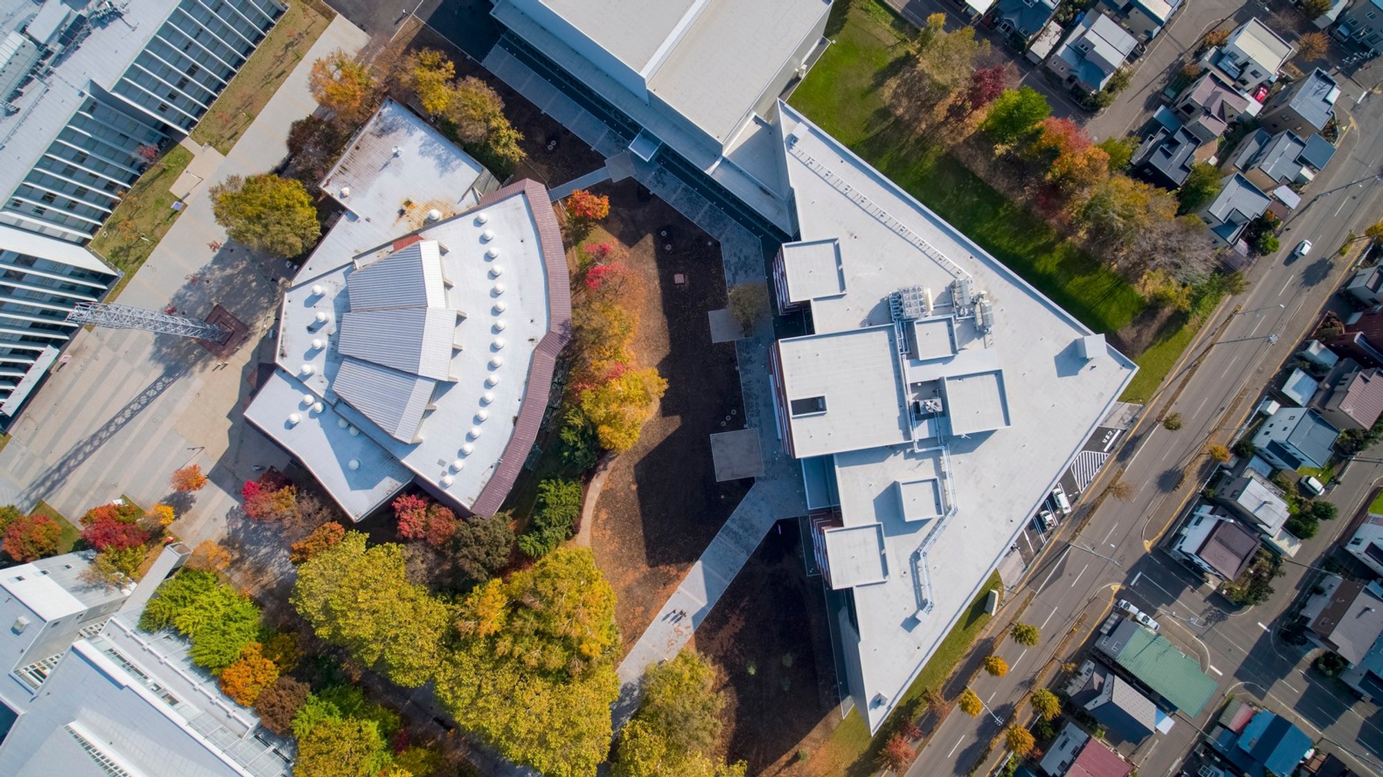 Innovative Triangular Design at Hokkaido University of Science High School