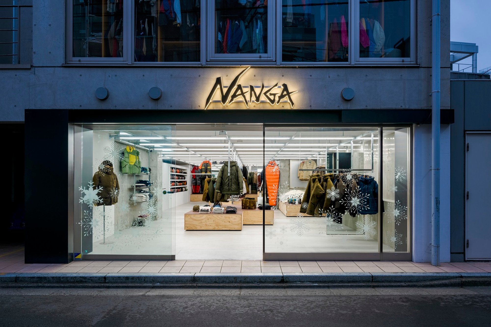 NANGA Shop Sendai: Innovative Retail Design by ABOUT + monotrum