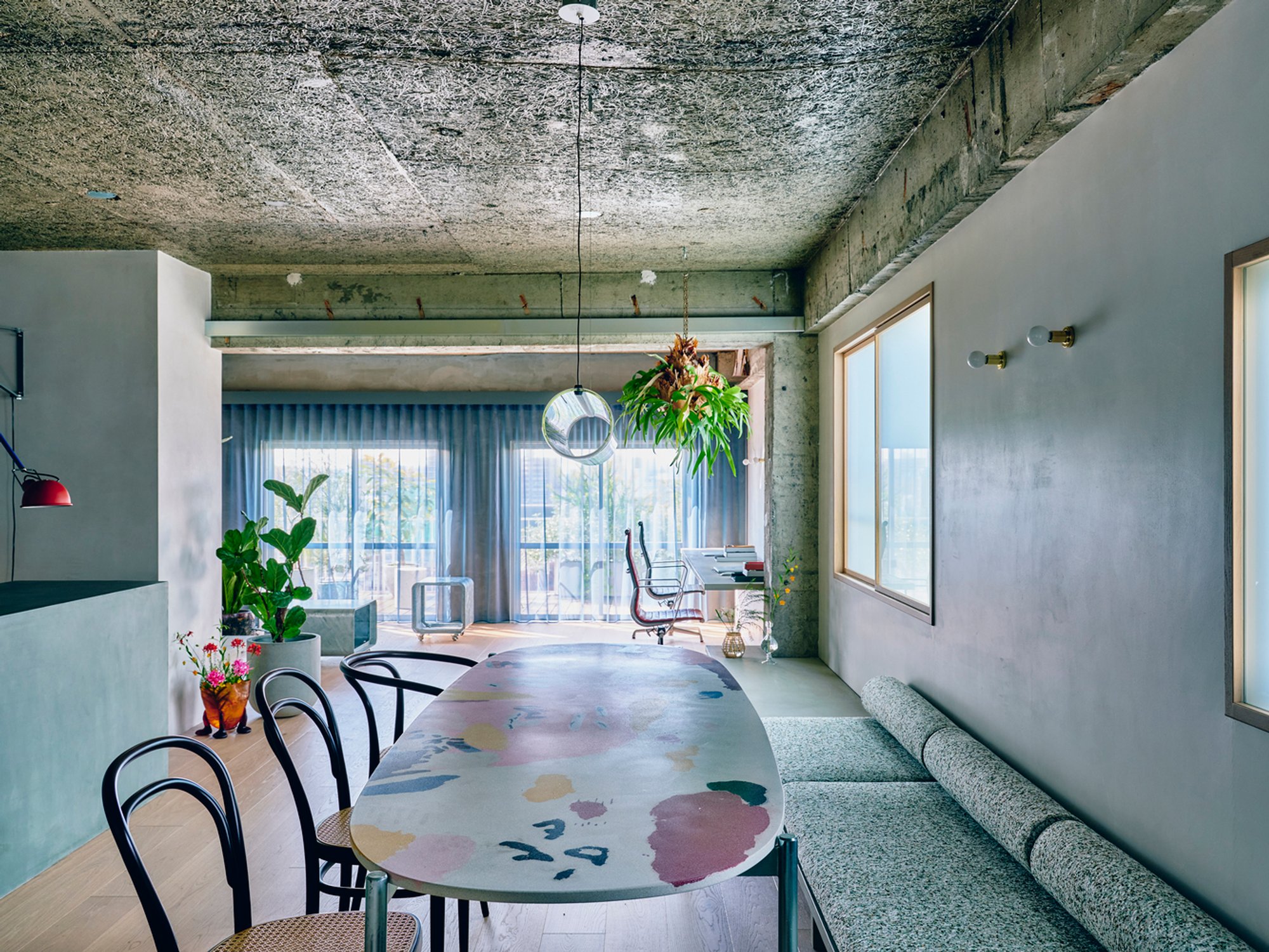 House K by Kii inc.: A Harmonious Blend of Work, Living, and Nature in Meguro City