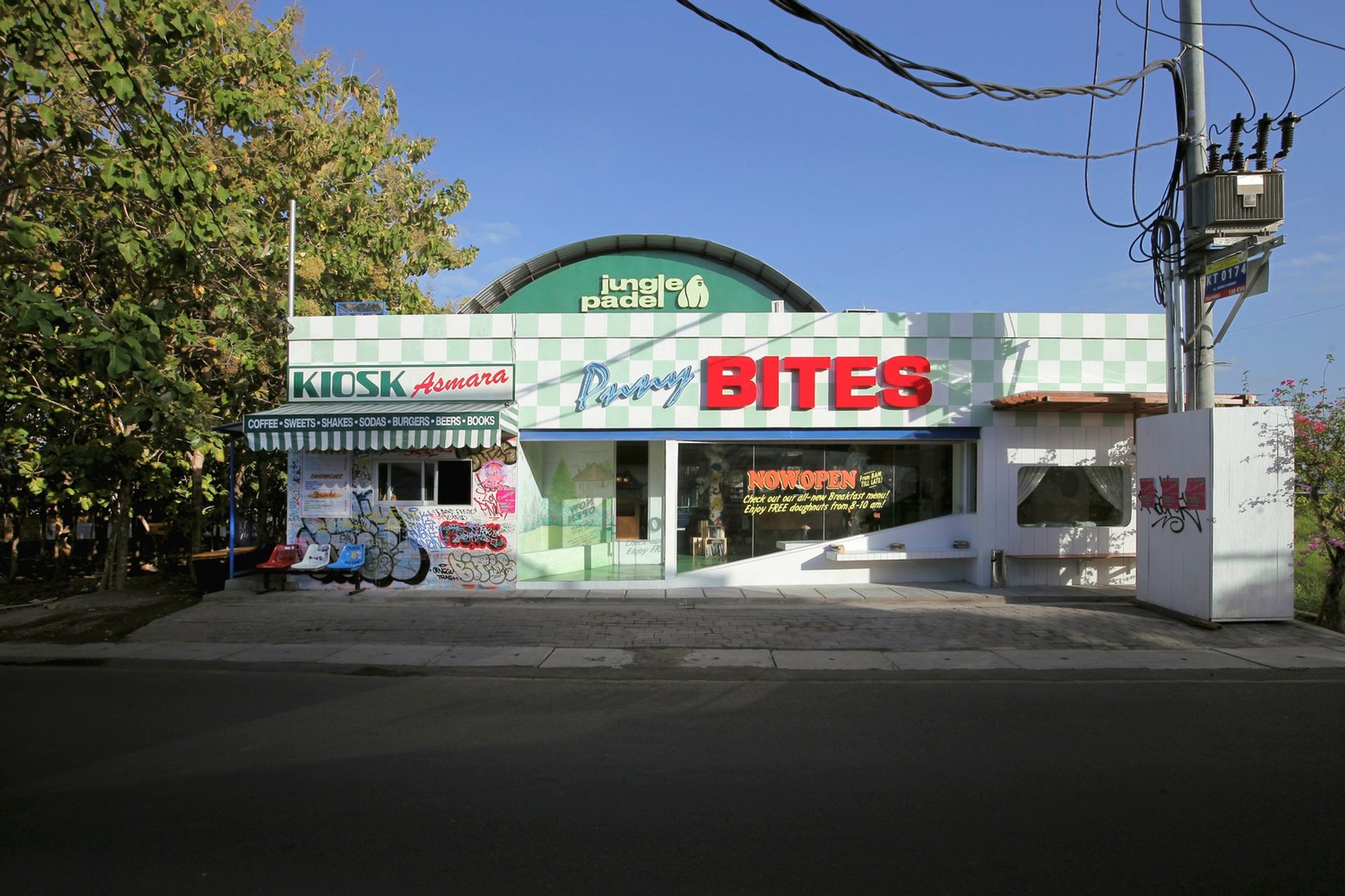 PNNY Bites by Atelier 5758: A Symmetrical Interior Blending Nostalgia, Craft, and Contemporary Dining in Bali