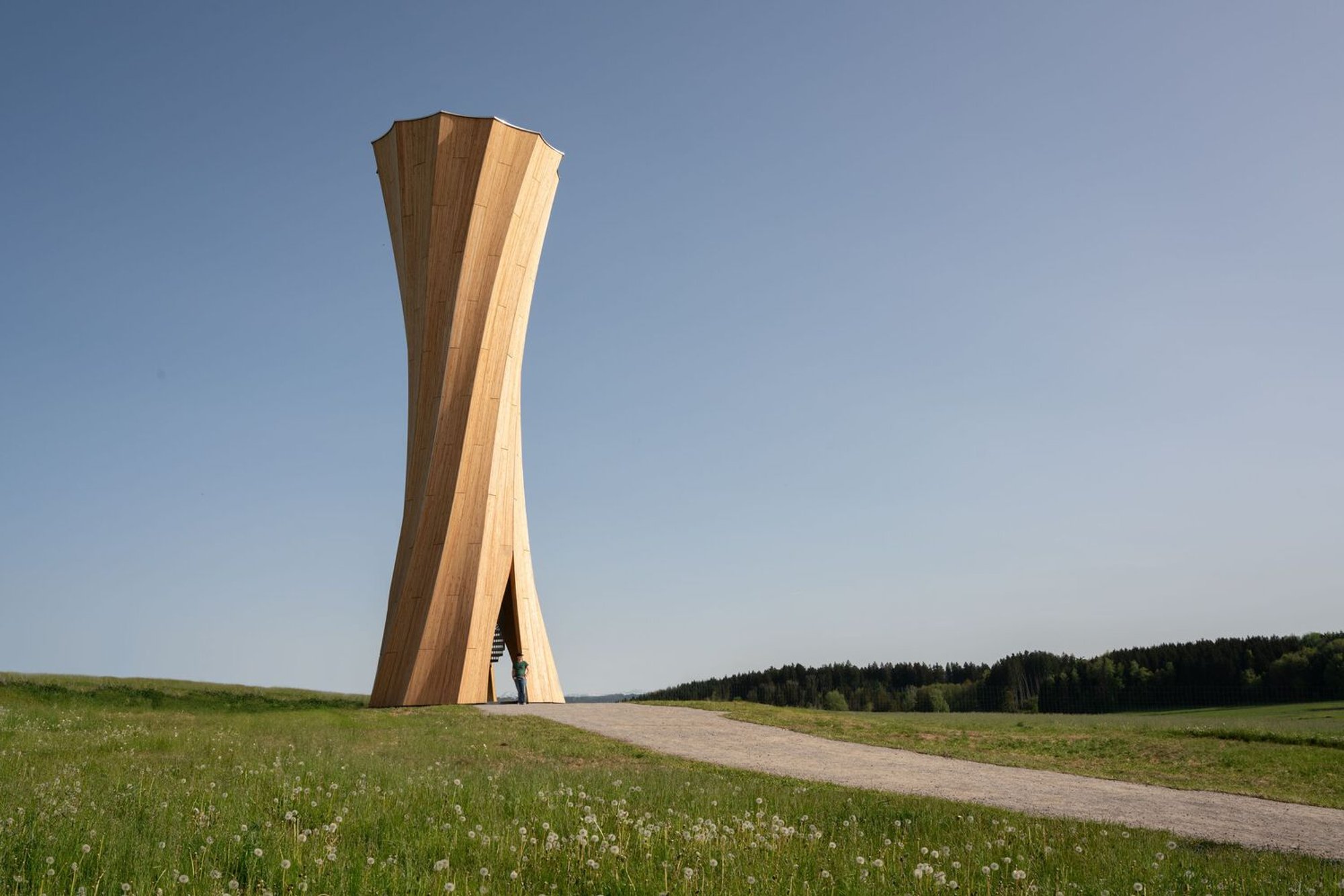 Wangen Tower: A Landmark in Computational Timber Architecture