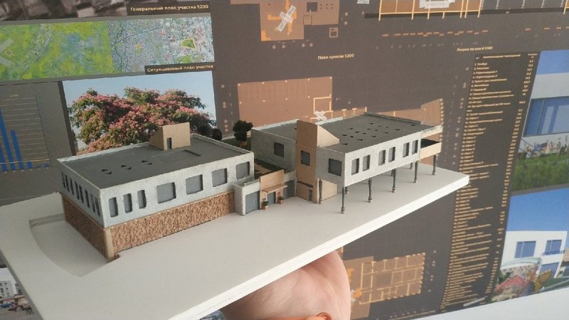 &nbsp; Scaled architectural model showcasing massing and spatial hierarchy.