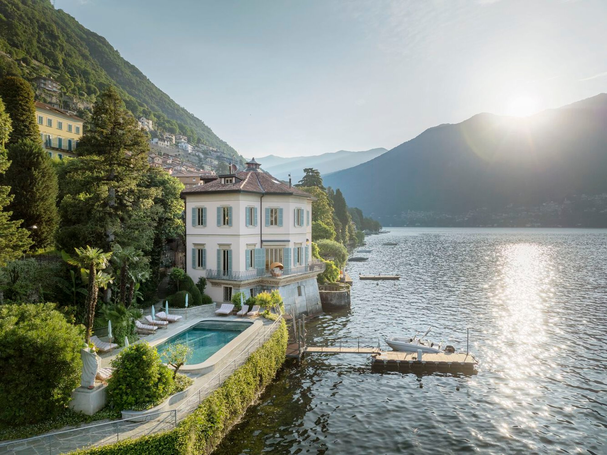 House on Lake Como: Historic Villa Renovation by J. Mayer H. Architects