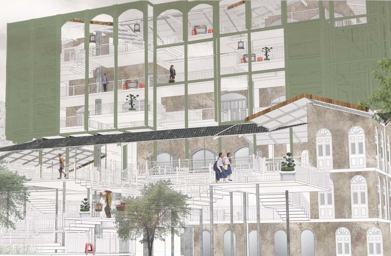 Charoenkrung Workforce Education Centre by Thale Kangkhao