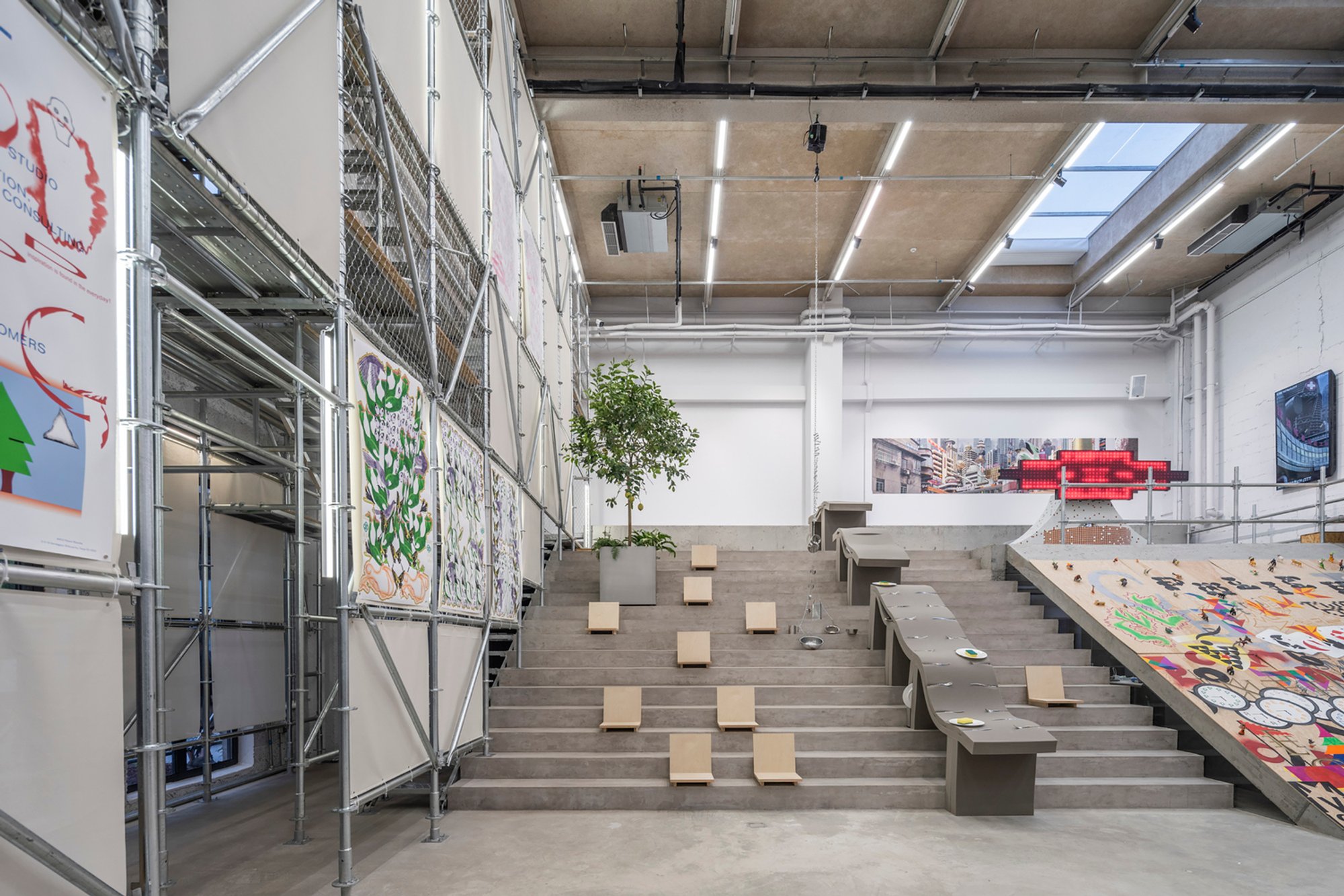 Ramp Space – Dynamic Multi-Functional Exhibition Hub in Beijing