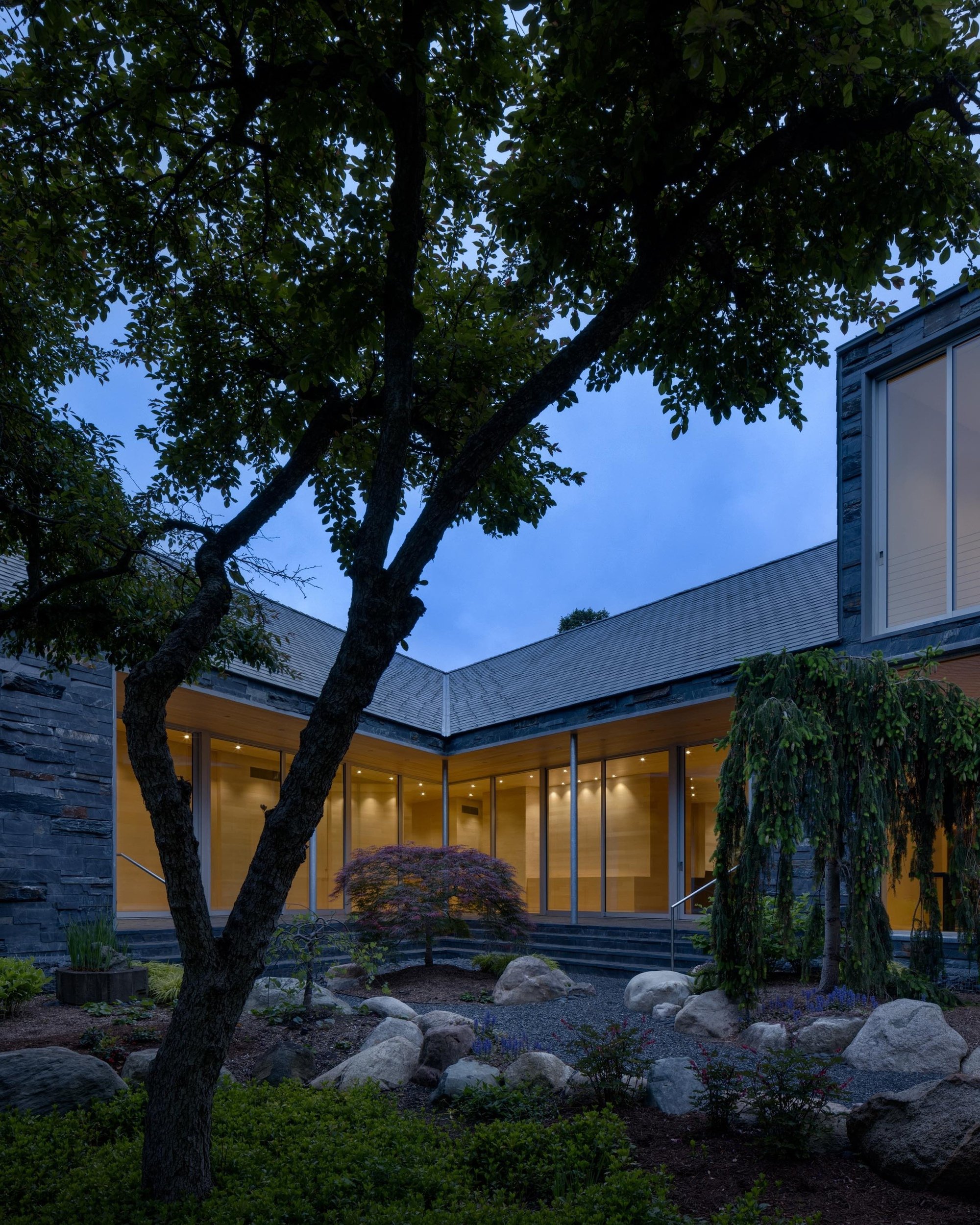 A Y-Shaped Home That Opens Three Ways to Detroit's Edge