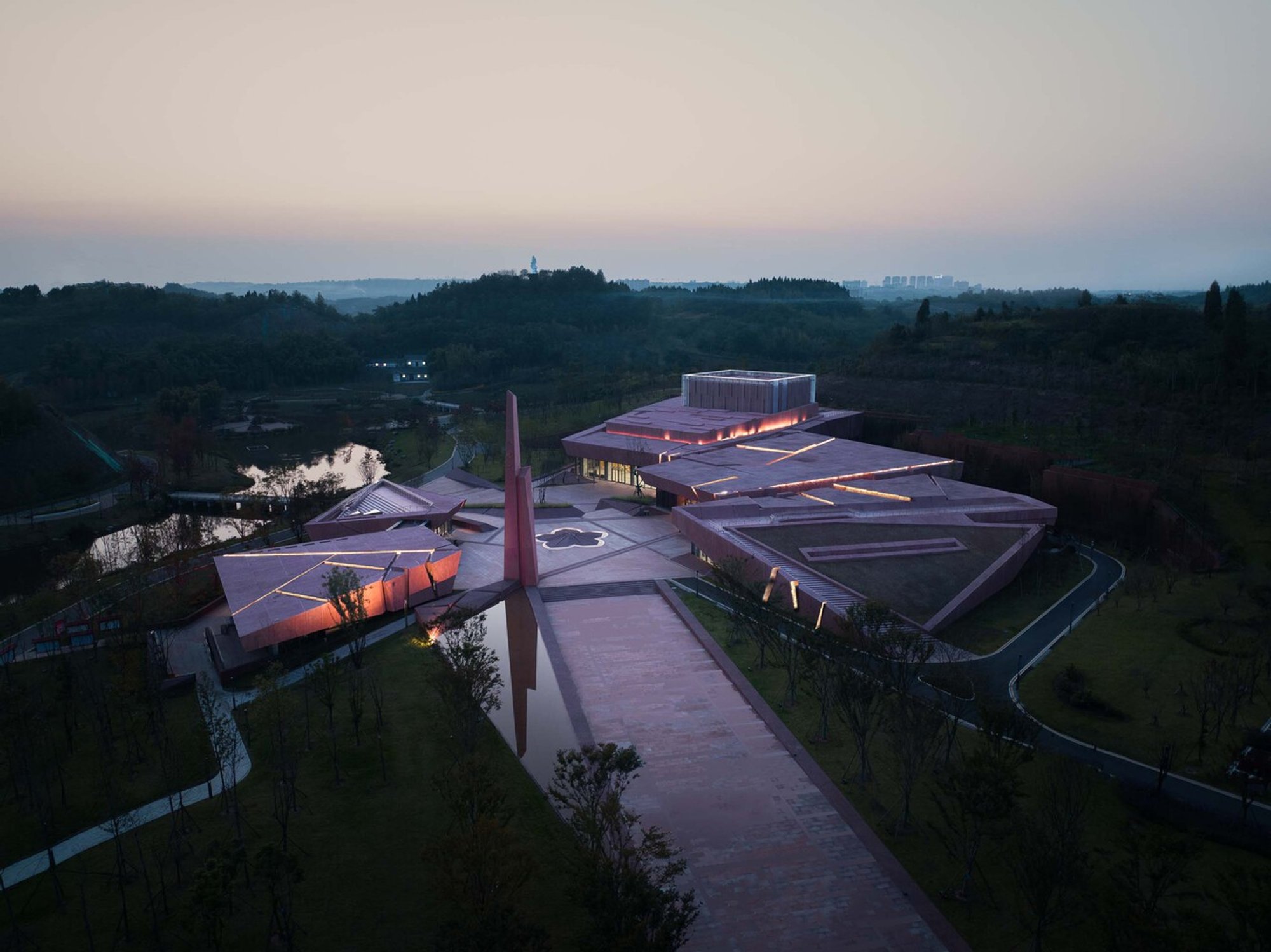Red Education Base of Jiang Jie Hometown by SADI