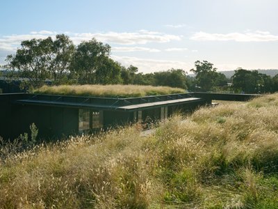 Woodleigh Futures Studio: A Meadow Roof on a School
