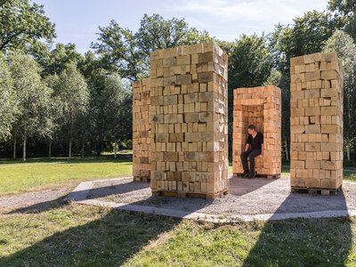 Karlsauge Pavilion: Sustainable Forest Installation by Christoph Hesse Architects in Kassel