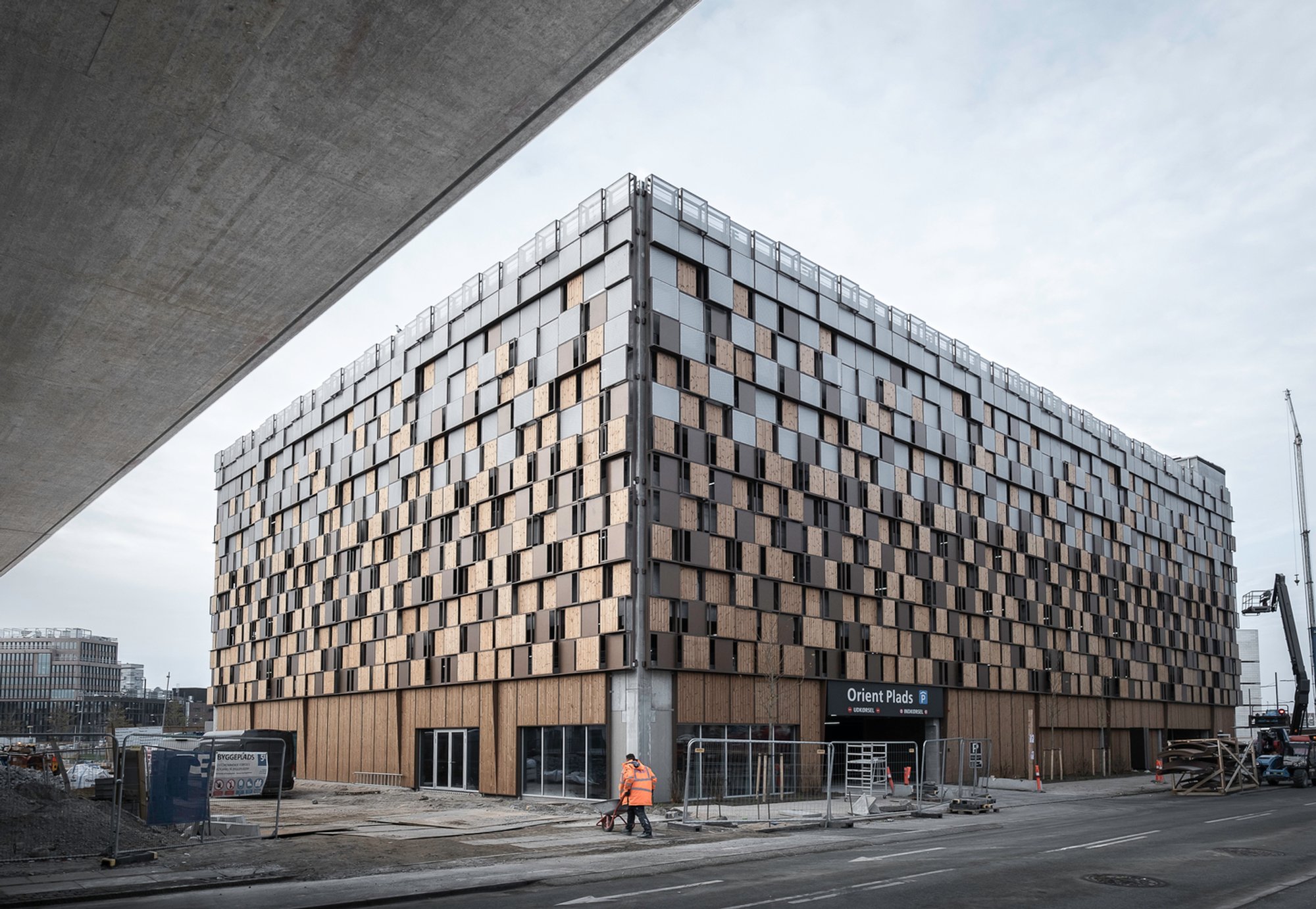Timber House Parking Garage in Copenhagen by Vilhelm Lauritzen Architects
