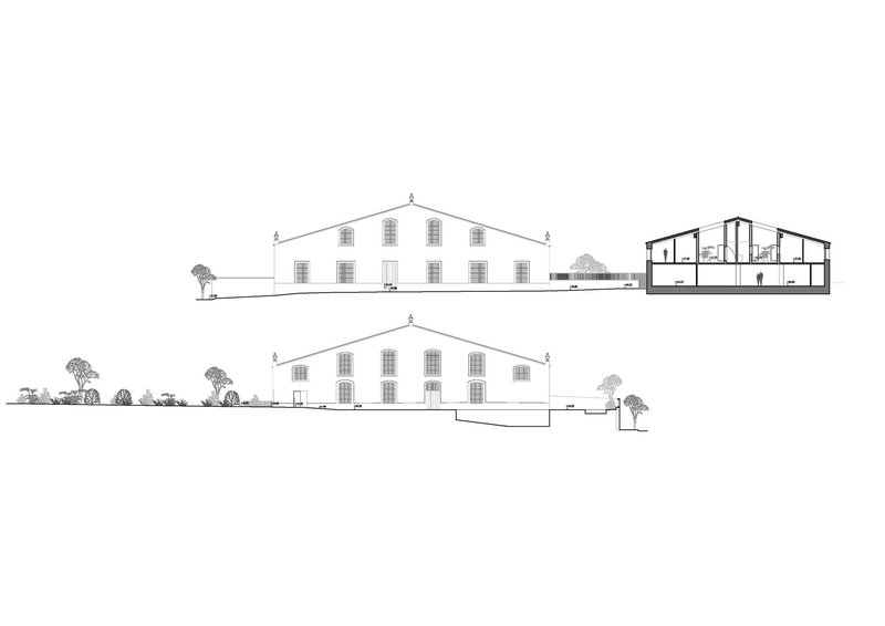 Elevations and sections