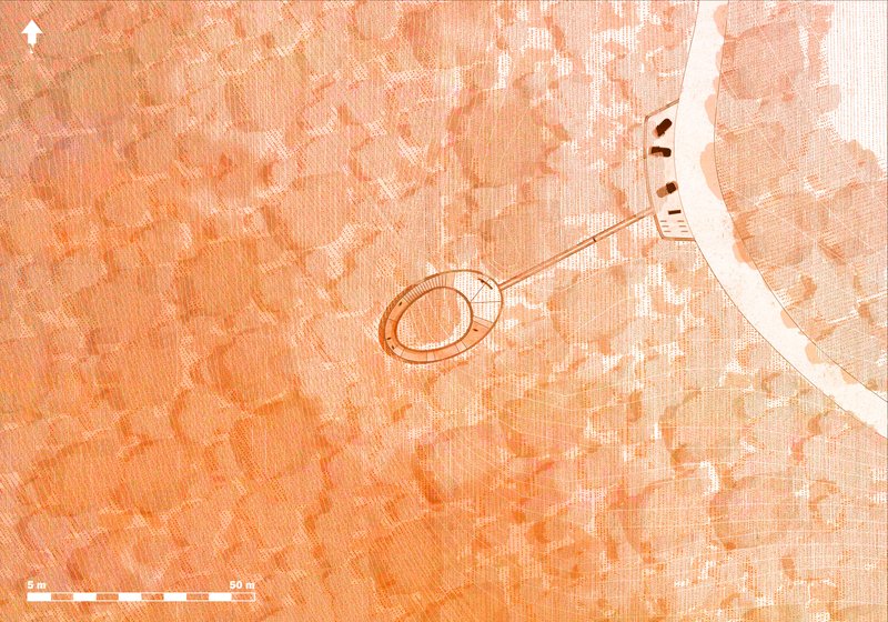 Plan of the lookout walkway